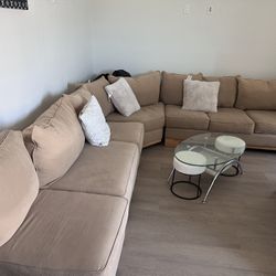 Couch Pillows Table And Stools All Must Go Moving Soon