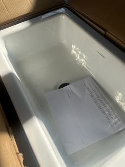 Undermount Cast iron White Sink