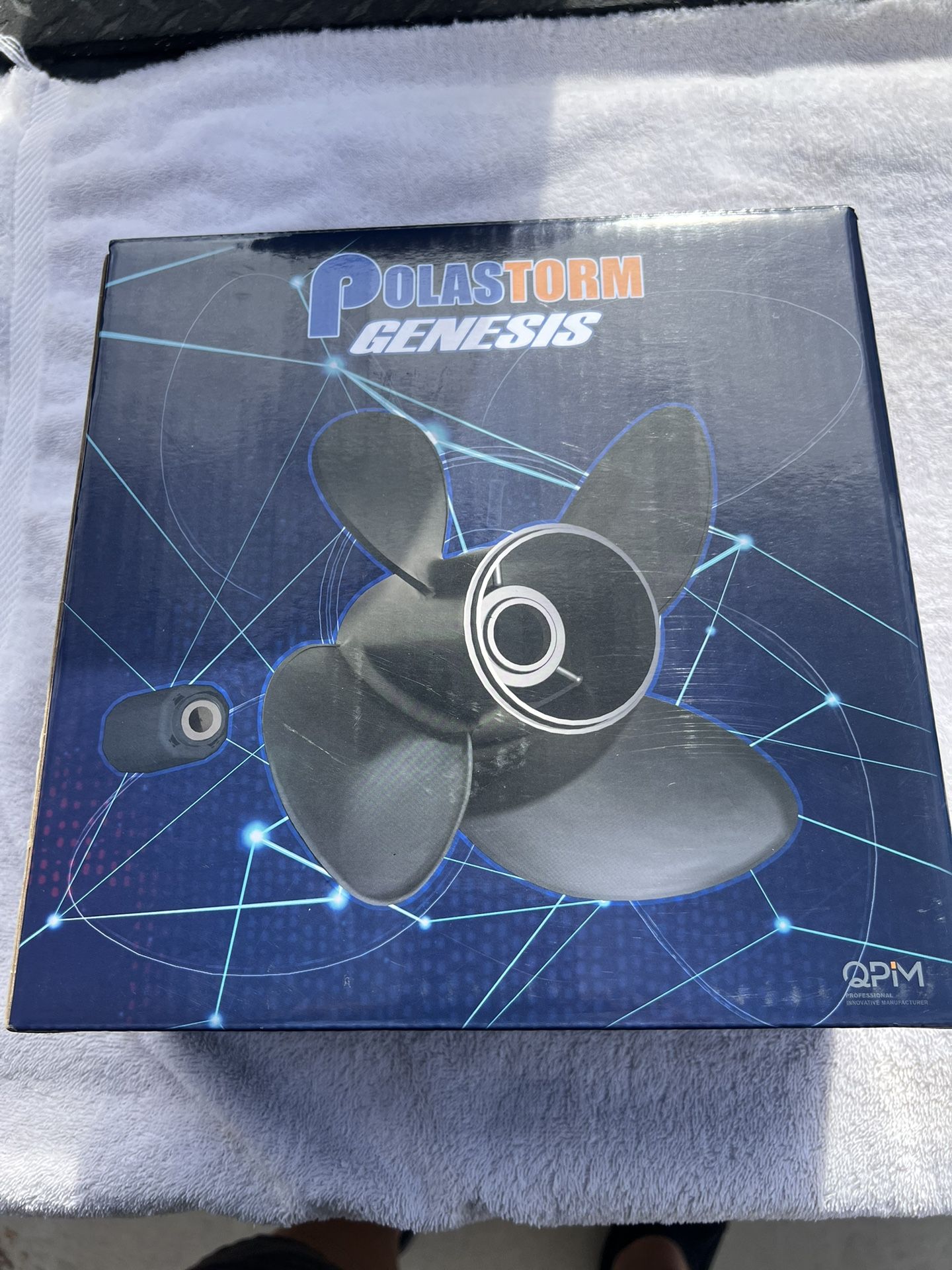 Propeller Polastorm Aluminum Alloy Outboard Propeller New