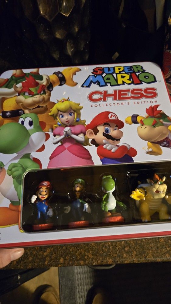 Mario Chess Set Collectors Edition