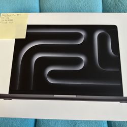 New Apple MacBook Pro 14” M5 Chip 512GB 16GB RAM Space Black