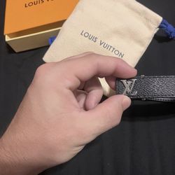Louis Vuitton Leather Bracelet 