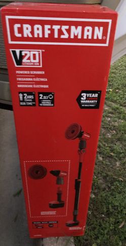 craftsman v20 power scrubber