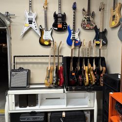 Electric And Acoustic Guitars Starting At $100