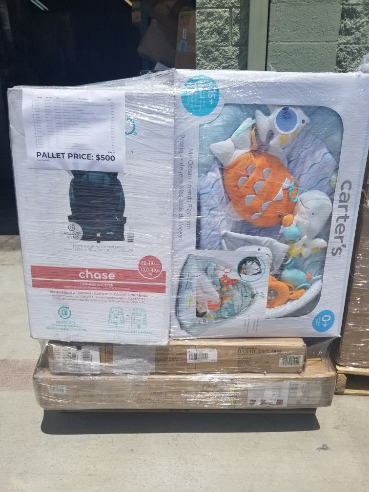 Assorted Wholesale Pallets of Baby Items