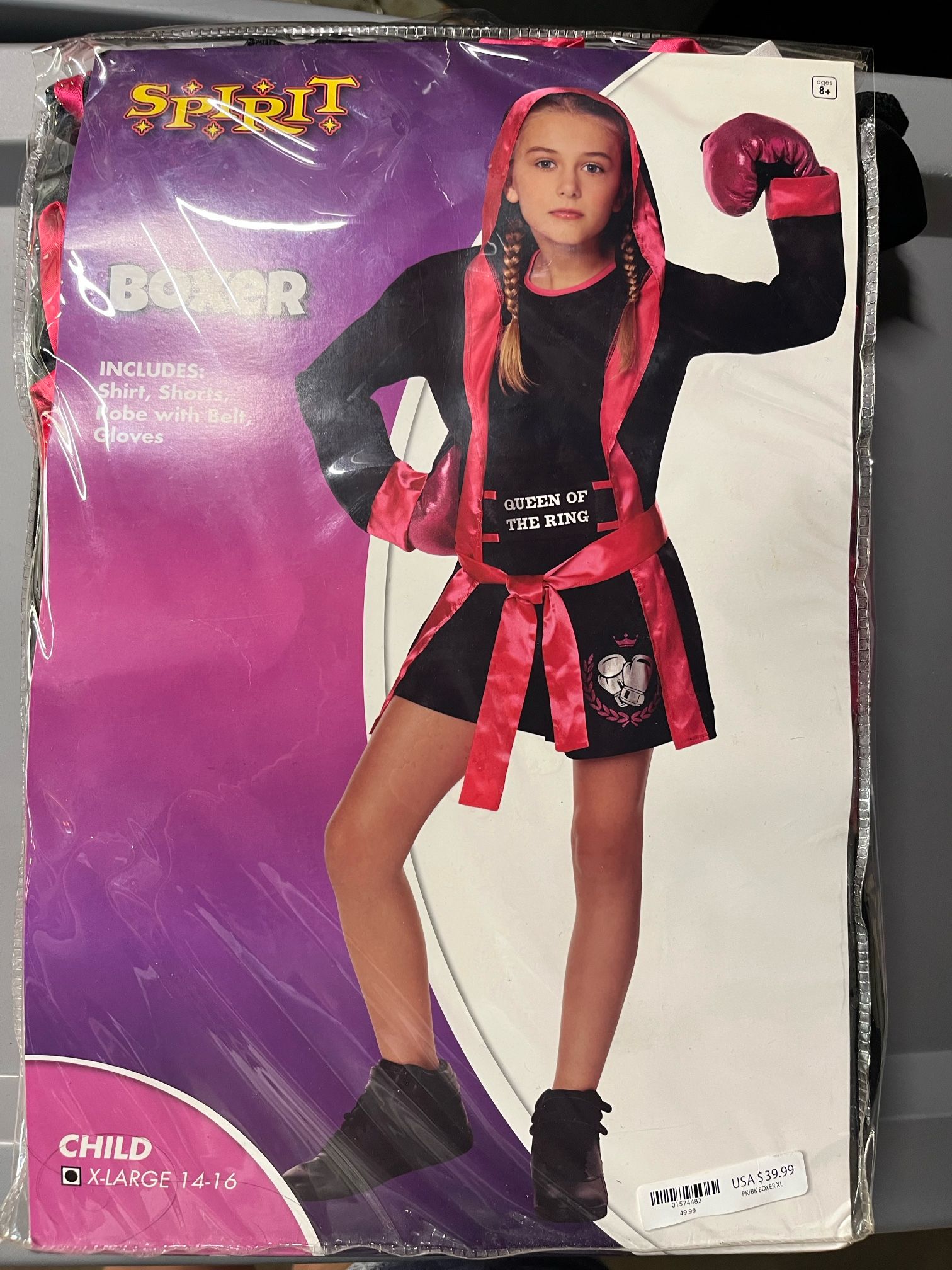 Boxer Kids Halloween Costume