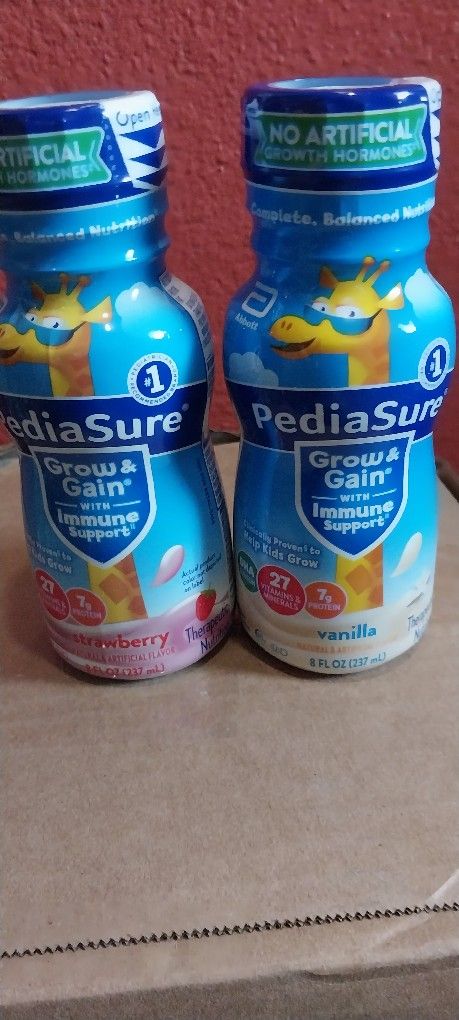 Pediasure Vanilla, Strawberry And Chocolate Flavor 