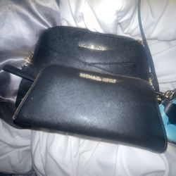 Michael Kors Purse With Matching Wallet