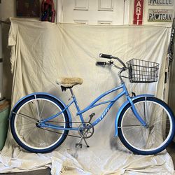 SUN brand 26” single speed, beach cruiser bicycle coaster Brake. Ready to ride as pictured.