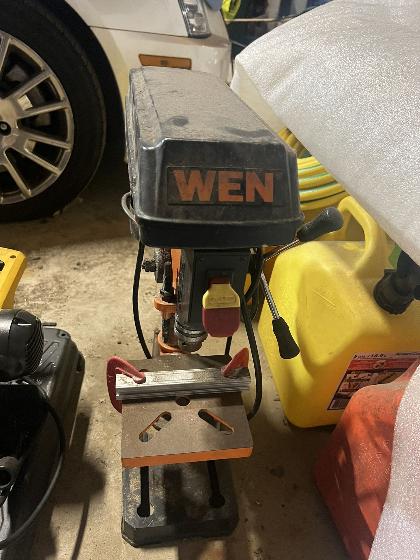 wen drill press table top