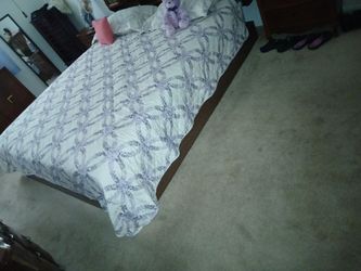 Mattress with frame