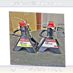 this least 2 Ton Safety Stands Rock Solid Support System