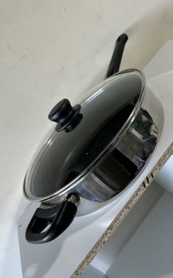 Stainless Steel Pan With Lid 