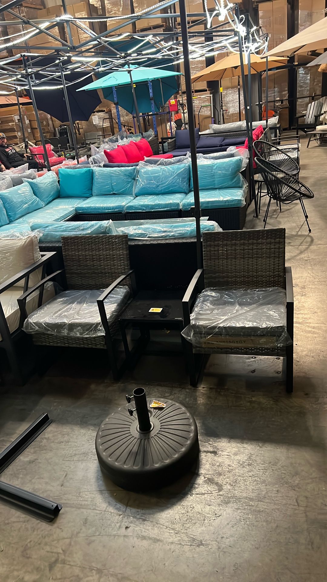 Set Of 3 Pcs Outdoor Set