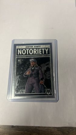Panini Mosaic Notoriety Rookie Card
