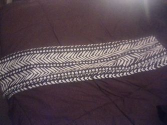 Navy Blue Mainstays Shower Curtain