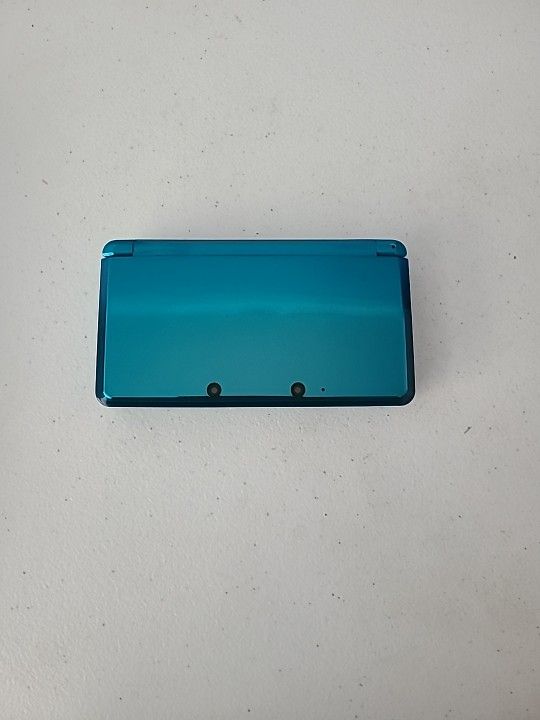 Nintendo 3DS Aqua Blue Handheld Console 128GB With STYLUS