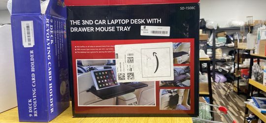 Car Laptop Desk with Drawer Mouse Tray