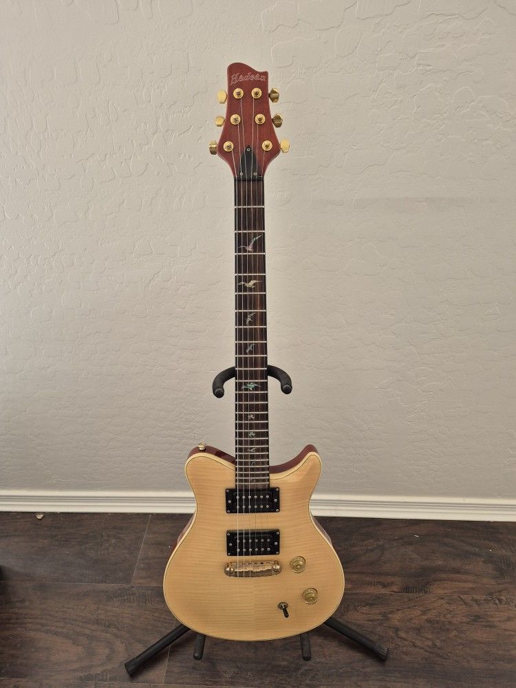 Hadean PRS Style Electric Guitar Natural Flamed Maple Top (Trades Okay)