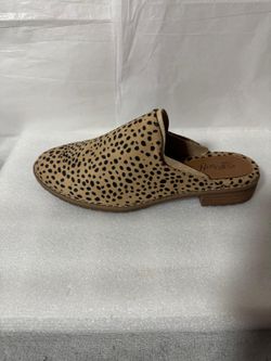 Euro Soft Cheetah Print Mule Flat