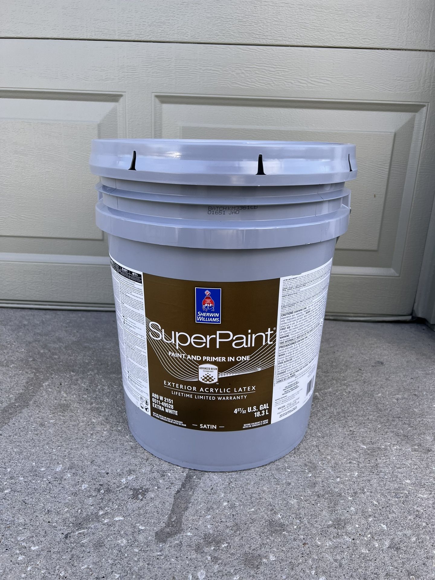 Sherwin-Williams Super Paint 5 Gallons Exterior