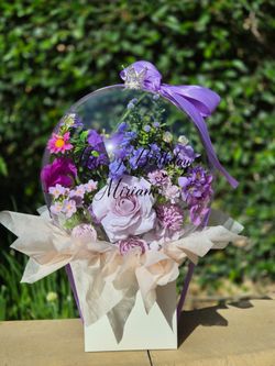 balloon flower bouquet