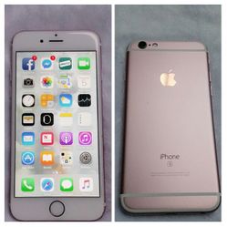 iPhone 6s 128 gigs rose gold