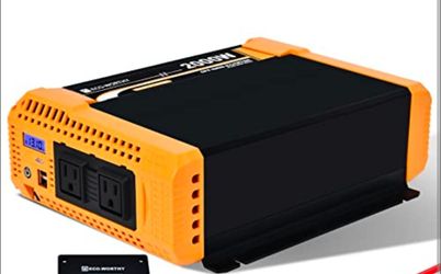 EcoWorthy Inverter Sine Wave 12v to 110v