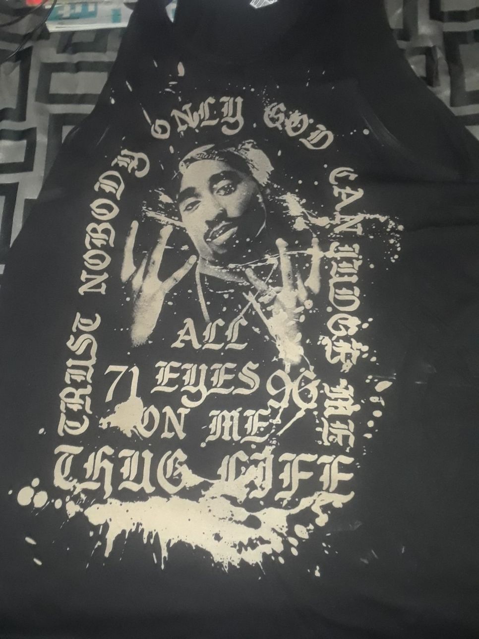 Retro Tupac wife beater