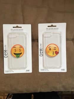 2 Emoji phone cases - IPhone 6 and 7 Plus