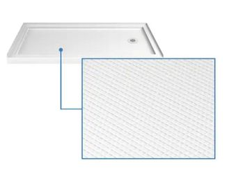 Dreamline 60" X 30" Single Threshold Shower Pan With Right Hand Drain In White
