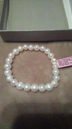 White Culture Freshwater Pearl Bracelet