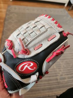 All Leather Mike Trout Tee Ball Glove 9.5 Inch Kids 