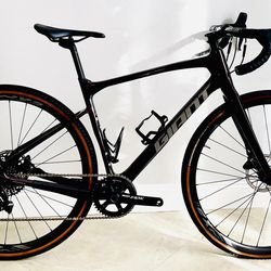 Medium 54cm 2020 Giant Revolt Advanced 1 Full Carbon Gravel Bike Road Bike 