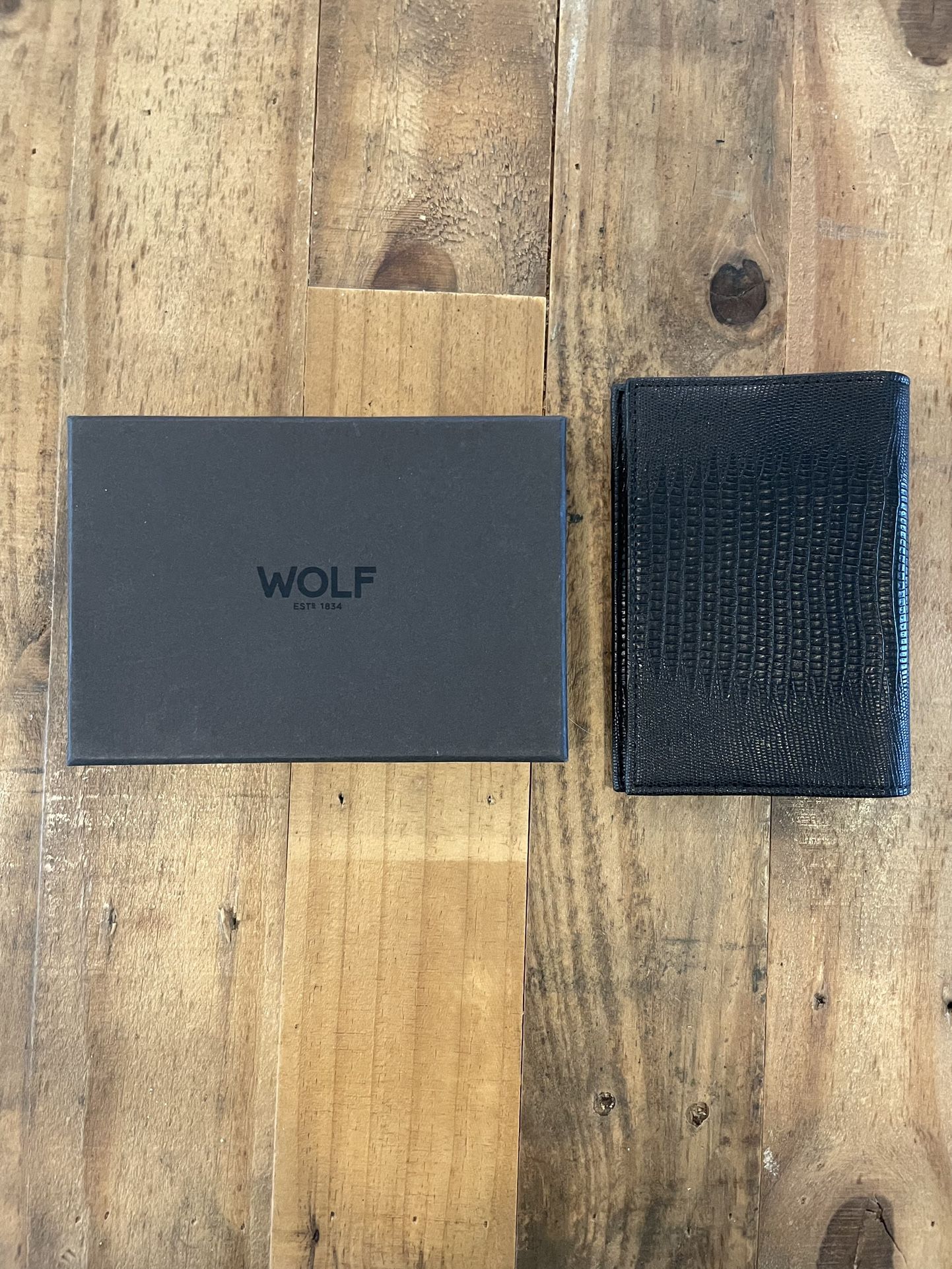 Wolf Passport Case