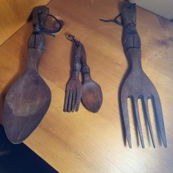 Kitchen wall decorative set