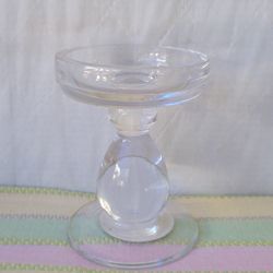 Glass Candle Holder 