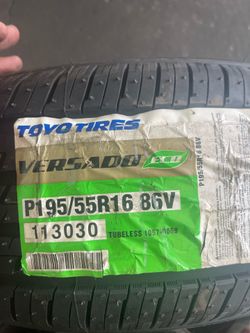 New Toyo tires