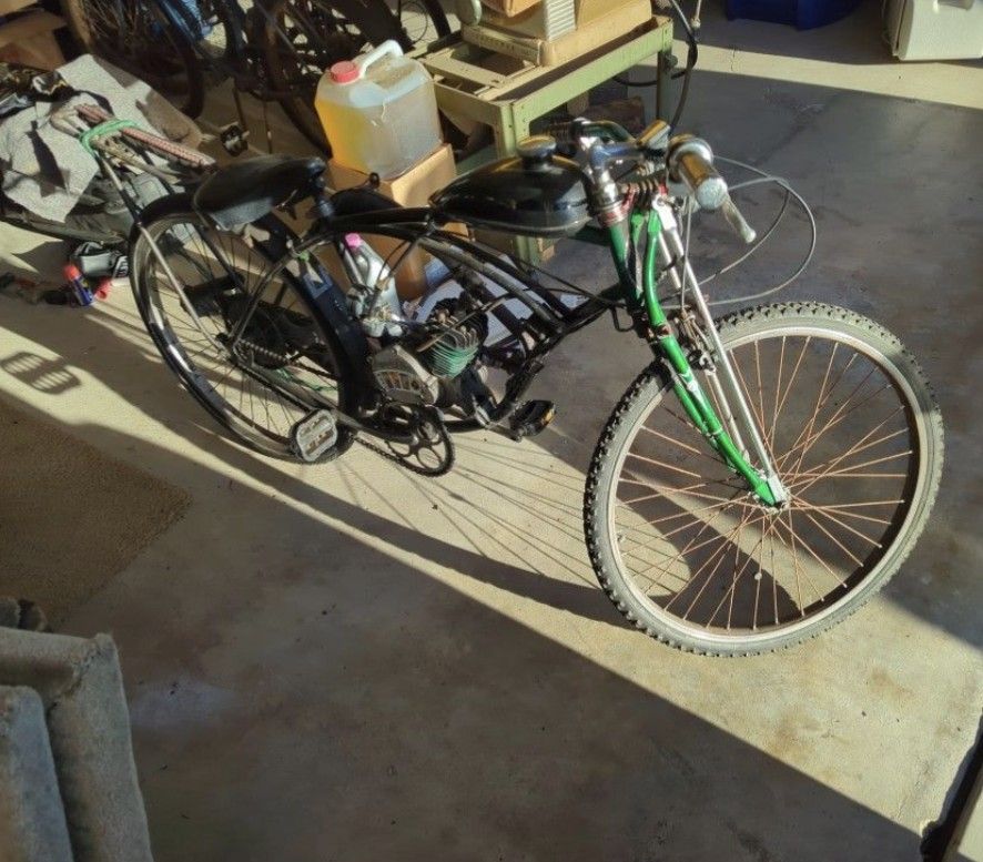 Motorized Bike Custom Built