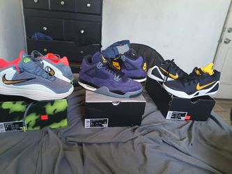 Nike Jordan 4, Kobes, Gianni's freak 7