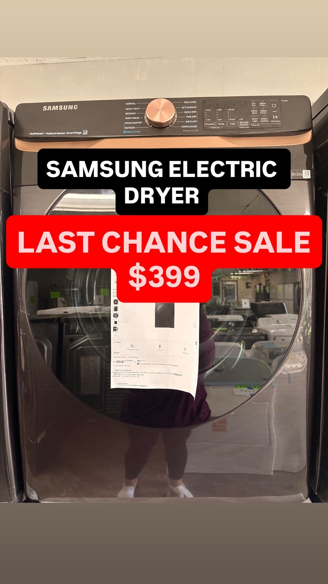 Samsung Electric Dryer
