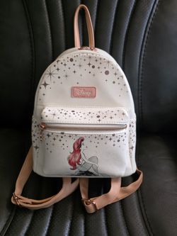 DISNEY LOUNGEFLY ARIEL LITTLE MERMAID MINI BACKPACK