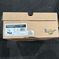 Doc Martens 1460 Pascal Max Optical White Platform Boots 