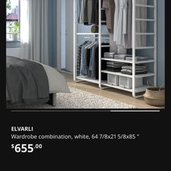 New IKEA Stand Alone Closet