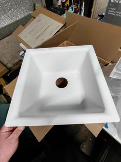 Elkay 16x16x8 Composite Granite/quartz bar sink