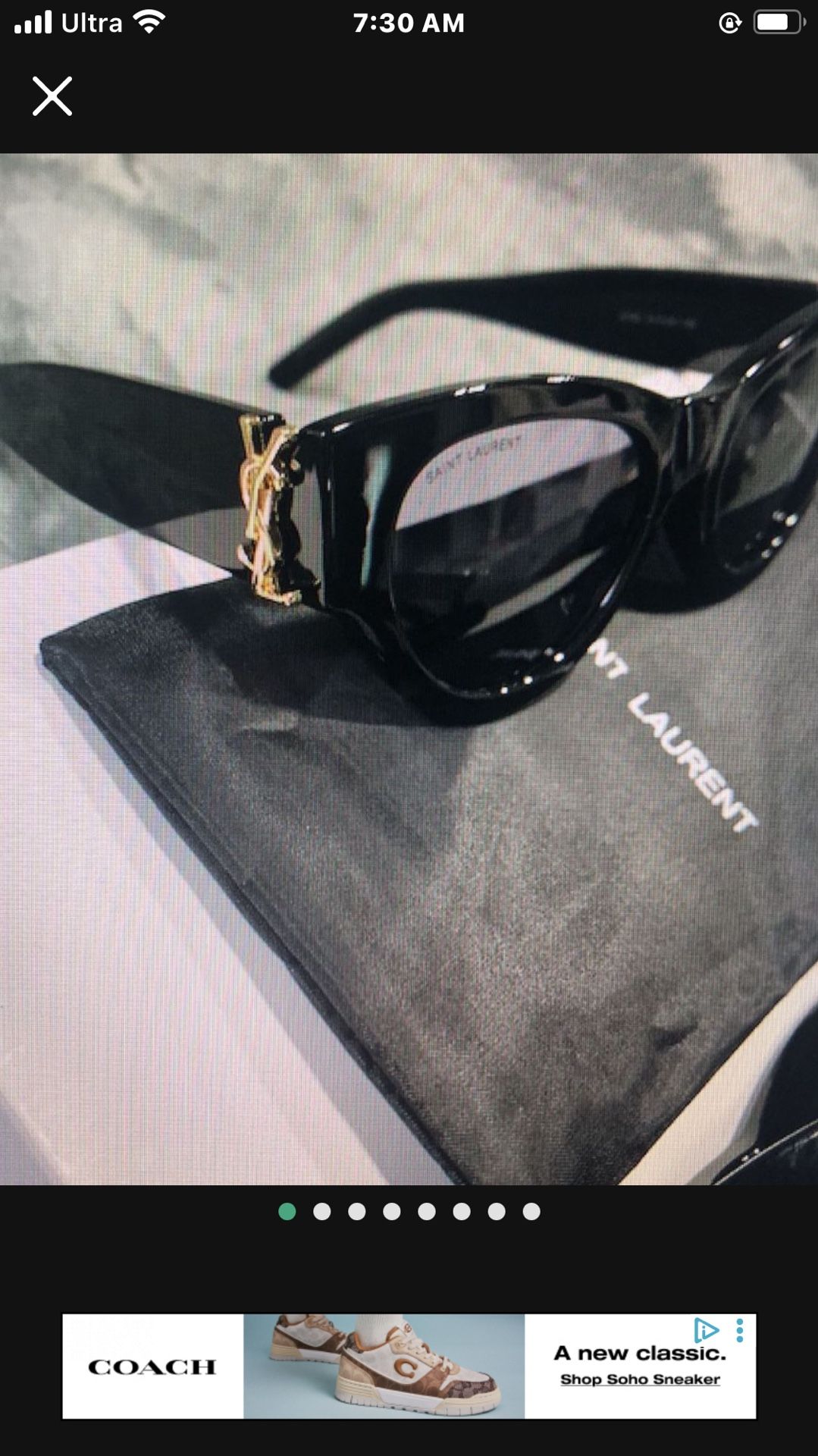 Woman’s Cat Eye Ysl