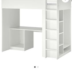 IKEA SMÄSTAD (Twin over desk bunk bed )