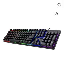 New In Box Never Used Wired Gaming Keyboard 