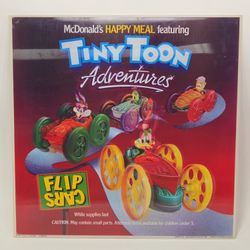 1990 McDonalds Tiny Toon Adventures Happy Meal Holographic Display Fast Food