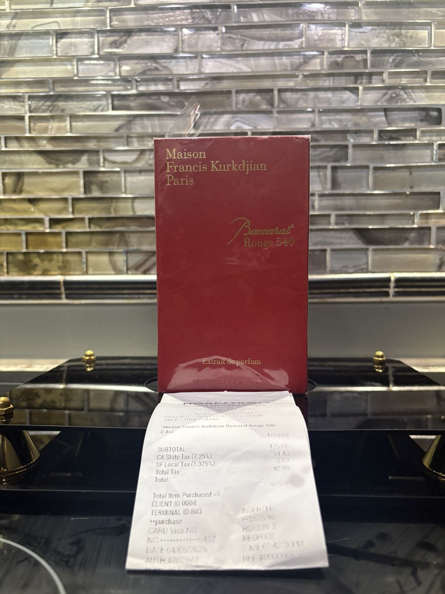 Baccarat Rouge 540 Extrait de parfum 70ml